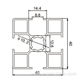 Industrial 4040 aluminum industry aluminum profile